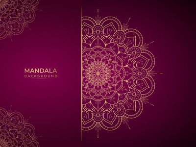 "Mandala" Background Design 3 app icon logo branding flat logo gradient logo illustration logo design logomark luxury design mandala mandala art mandala design minimalist logo new logo typography vector