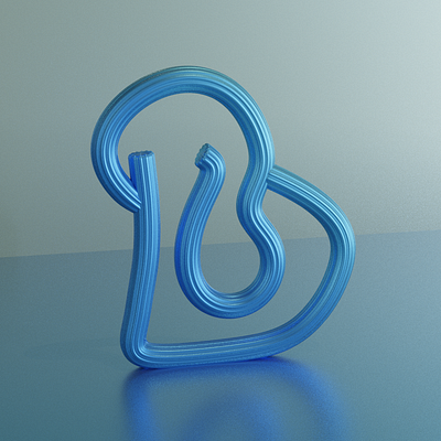 Letter B Typography Inspiration 36daysoftype blender blender3d blendercycles design typeface typography