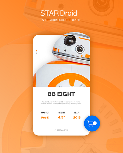 Daily UI - User Profile app design ecommerce