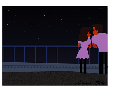 Couple Illustration adobe illustrator graphicdesign illustration art illustrations vectorart