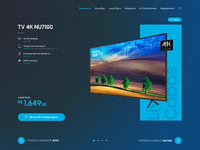 Project Samsung #1 black friday motion system ui ux website