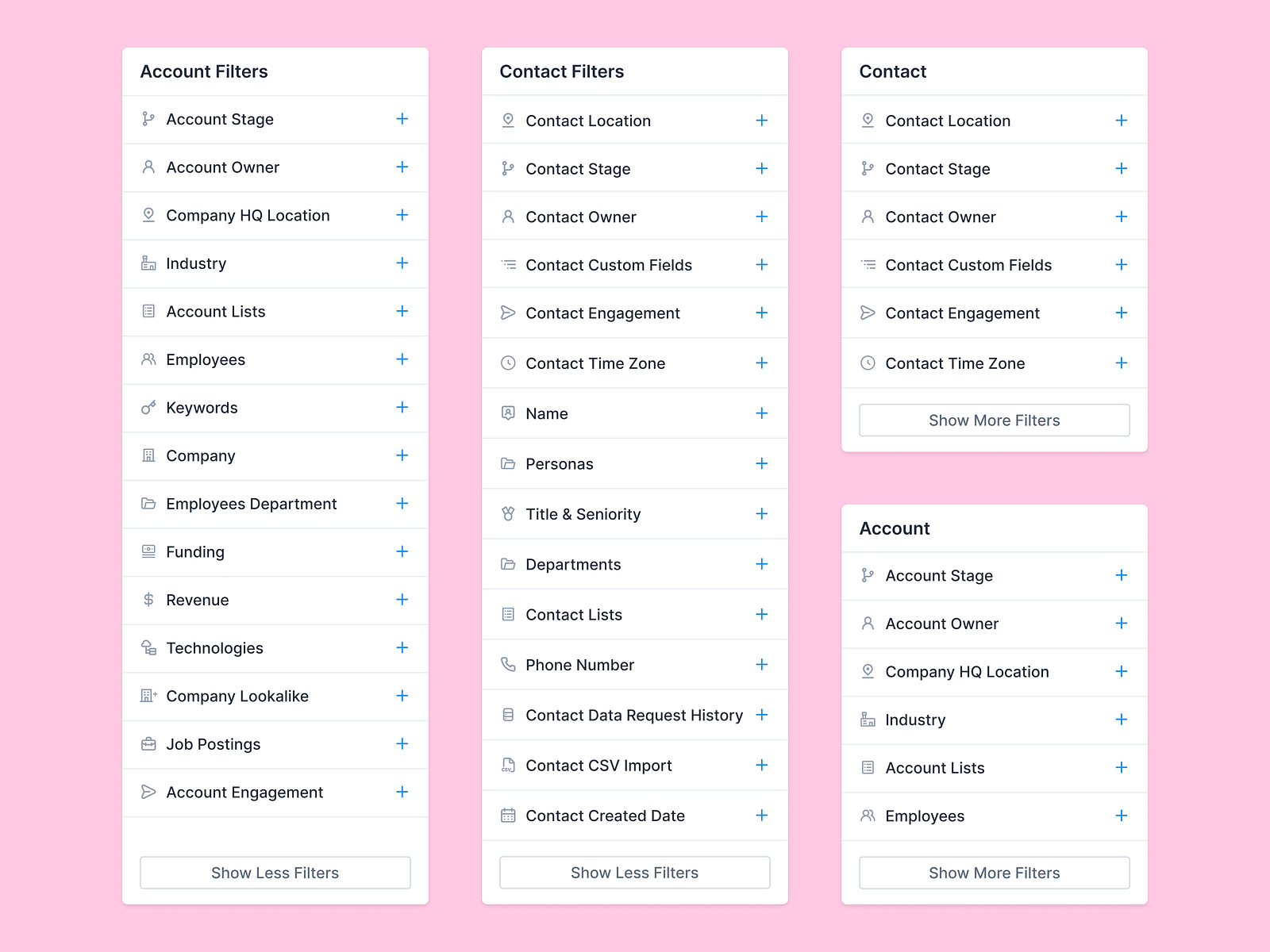 Set of Filters by Eugen Eşanu on Dribbble