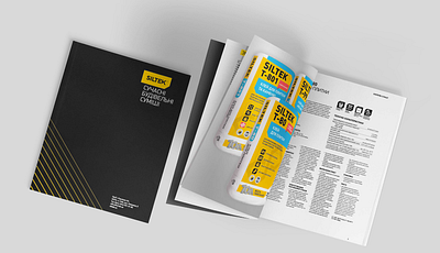 Siltek catalog for Kovalska catalog design layout