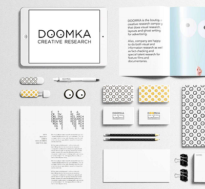 creative agency DOOMKA identity advertising branding design identity logo