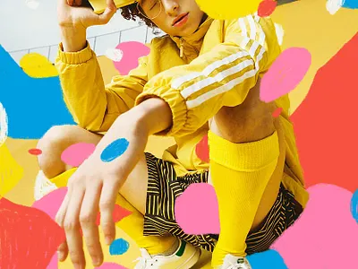 adidas originals editorial adidas colors editorial fashion illustration intervention originals photography sunglasses yellow