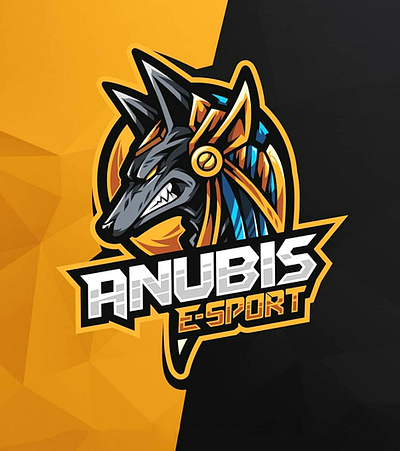 E-Sport Anubis animation branding business logo design design illustration logo logo design logodesign logotype typography vector webdesign