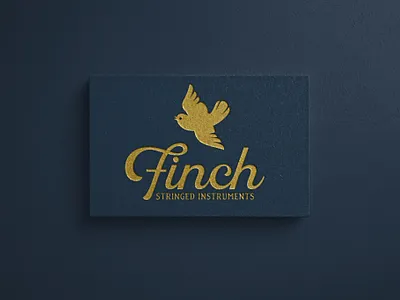 Finch logo brand design logo