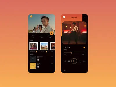 Music Player dailyui ui ux