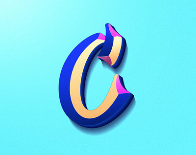 Day 03: Letter C 36daysoftype illustration letter lettering lettering artist lettermark texture type typedesign typography