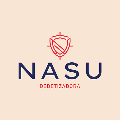 Nasu Dedetizadora brasil brazil dedetizadora design insects logo n letter pest control shield