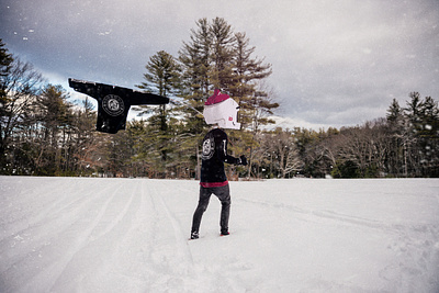 Skully shirt beanie boston character clouds forest hat illustration mockup photography shirt shirt design skeleton woods