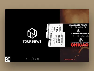 Logo Design Tour News concert illustrator logo build logo design music photoshop tour