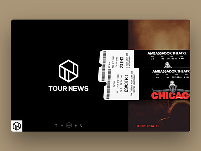 Logo Design Tour News concert illustrator logo build logo design music photoshop tour