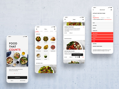 Lo-Cal Kitchen branding ui ux