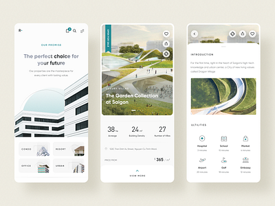 Real Estate Mobile app clean housing minimal mobile app properties real estate ui ui ux ui design uidesign