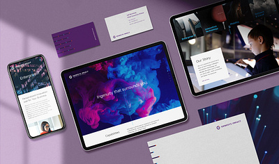 Genesys Impact branding interaction design prototype ui ux website