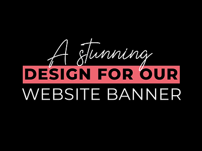 Website Banner Design animation branding creative design gif graphic design javascript landingpagedesign logo motion graphics ui usreexperience ux website website banner
