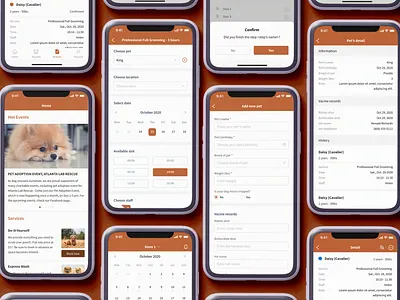 PNP App appdesign pet uidesign