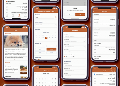 PNP App appdesign pet uidesign