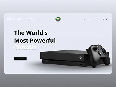 Play Station Web Design branding design flat modern new typography ui ui design ux web