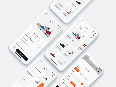 E-Commerce App android e commerce e commerce app ios mobile mobile ui nike uiux