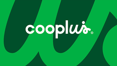 Cooplus Vietnam agricultural branding design flat graphic design green logo sustainability systematic typography vector