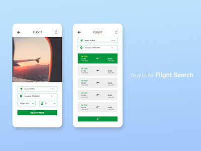 Daily UI 68/100 - Flight Search app dailyui dailyuichallenge design flight booking flight search flight ticket mobile ui ux web website