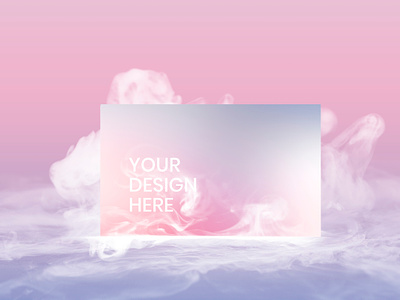 Pastel Business Card Mockup | Smoke Design aesthetic brand and identity brand identity branding business card business identity corporate identity customized design digital art graphic graphic design illustration minimal mockups pastel product backdrop produt mockup psd psd mockup