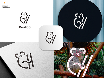 Koallaa Logo branding corporate branding design illustration logo logodesign typography ux vector