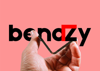 BendZy bendzy brand identity branding creative design logo sheet metal unique