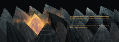 Mystical mountain children book children book illustration illustraion paper book texture