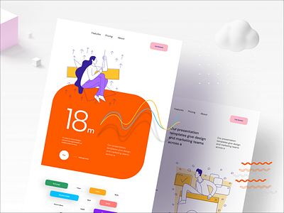 Putch Website Landing Page design dashboard design design system figma graphic design illustration infographic keynote landing landing page layout logo pitch ui ui design ux web webflow website wordpress