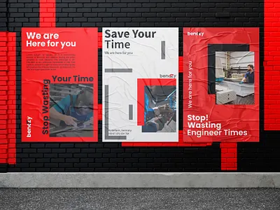 Bendzy Poster banner bendzy creative poster sheetmetal unique