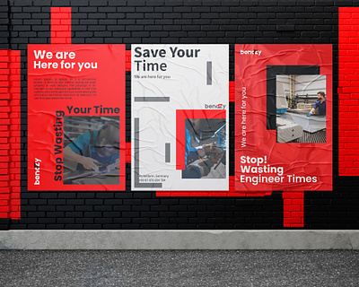 Bendzy Poster banner bendzy creative poster sheetmetal unique