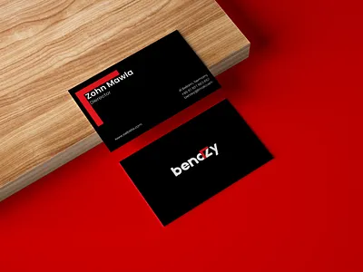 Business Card design for BendZy bending bendzy businesscard folding sheet metal