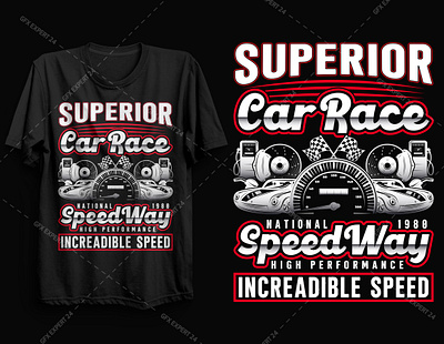 Racing Car T shirt Design branding design free t shirt designs hunting t shirt illustration t shirt design 2021 t shirt mockup t shirts typography vector