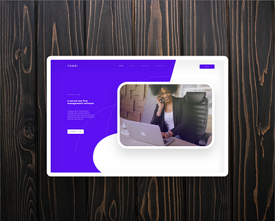 Yombi Welcome Page Design classic clean ui creative design graphicdesign landing page design landingpage ui uidesign uiuxdesign webdesign welcome page
