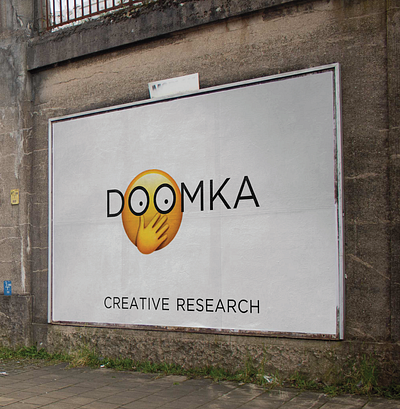 creative agency DOOMKA, identity advertising design graphicdesign identity typography