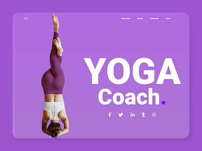 Website UIUX Design for Yoga Trainer adobe adobe photoshop adobe xd fitness app gym prototype prototypes ui ui ux uiux uiux design uiuxdesigner user interface webdesign website concept website design websites yoga app yoga pose