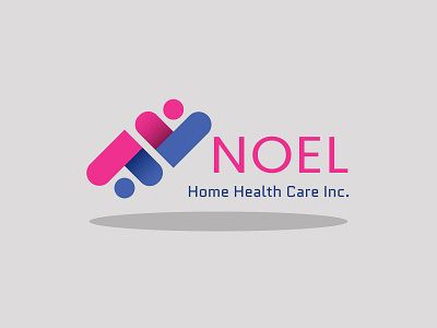 Noel Logo bluelogo gradient logo lettermark logo logo logo inspiration logodesign logofolio logos logotype medical logo modern logo