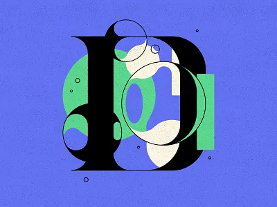 D 36days 36daysoftype bubble type d letters type typography
