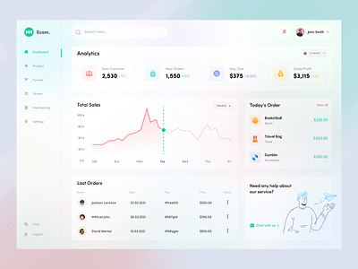 E-Commerce Web Application v2 branding dashboard ui design ecommerce financial illustration interface minimal typogaphy ui uxdesign webui webuiuxdesign