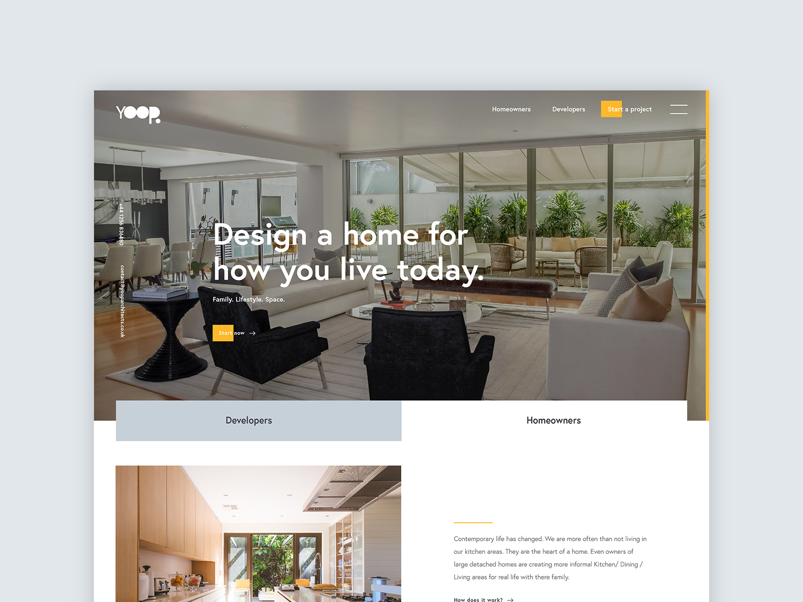 Example of Website Design (5 Pages)