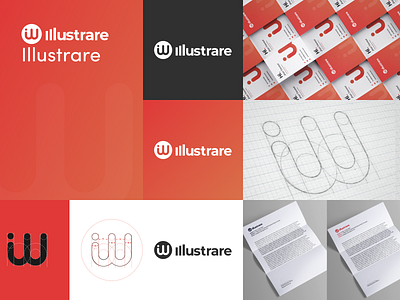 illustrare logo design branding logo logo design vector