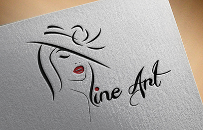 line art logo calligraphy creative logo lineart logo logo design typogaphy