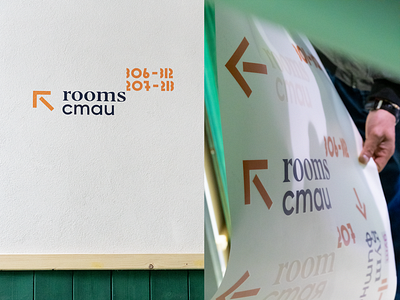 cota1110 signage arrow branding bulgaria fourplus identity identity branding interior ivaylonedkov numbers print signage typography wayfinding