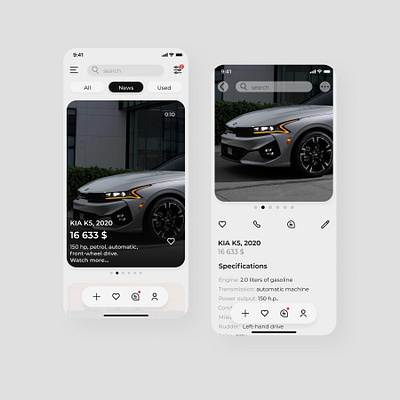 Buying a car app app design app design auto bmw car lamborghini mobile ui typography ui ux vector