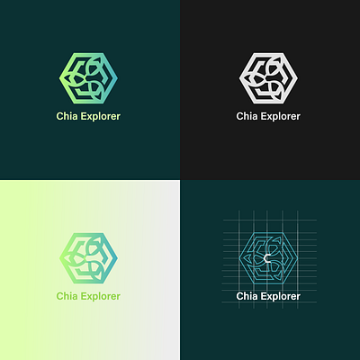 Minimal logo for crypto-currency branding crypto cryptocurrency flat geometric geometric design gradient graphics illustration logo logo design logodesign minimal