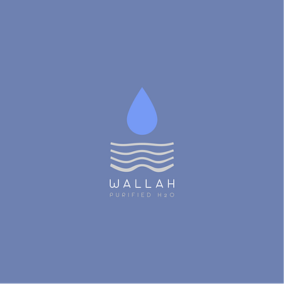 Simple Minimal Logo for Water Purifier Brand branding flat icon illustration illustrator logo logo design logodesign minimal water