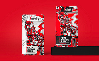 Segafredo Packaging 6 coffee design graphic illustration japan japanese manga packaging packaging design packagingdesign paiheme paihemestudio product retro retro design segafredo vintage